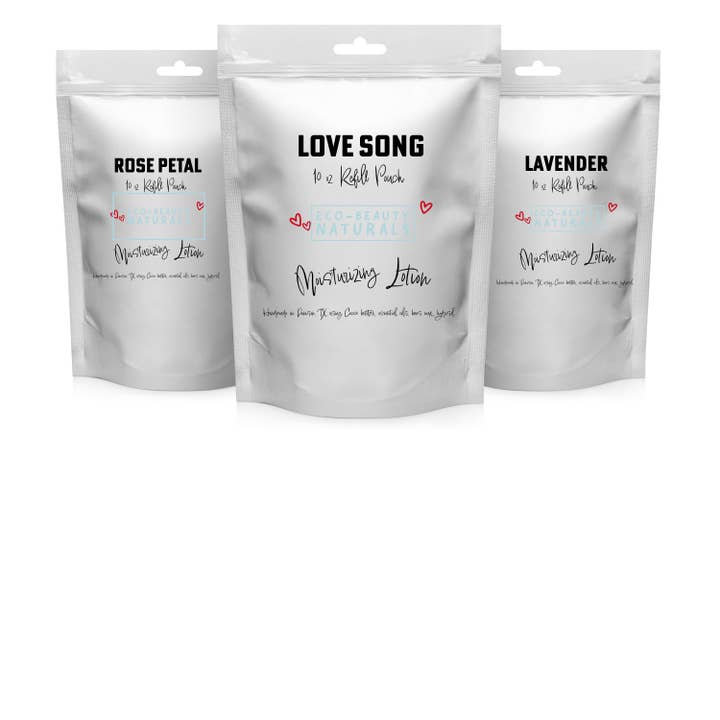 10 oz Refill Lotion Pouch - Economical Moisturizing Lotion for wholesale by Eco-Beauty Naturals