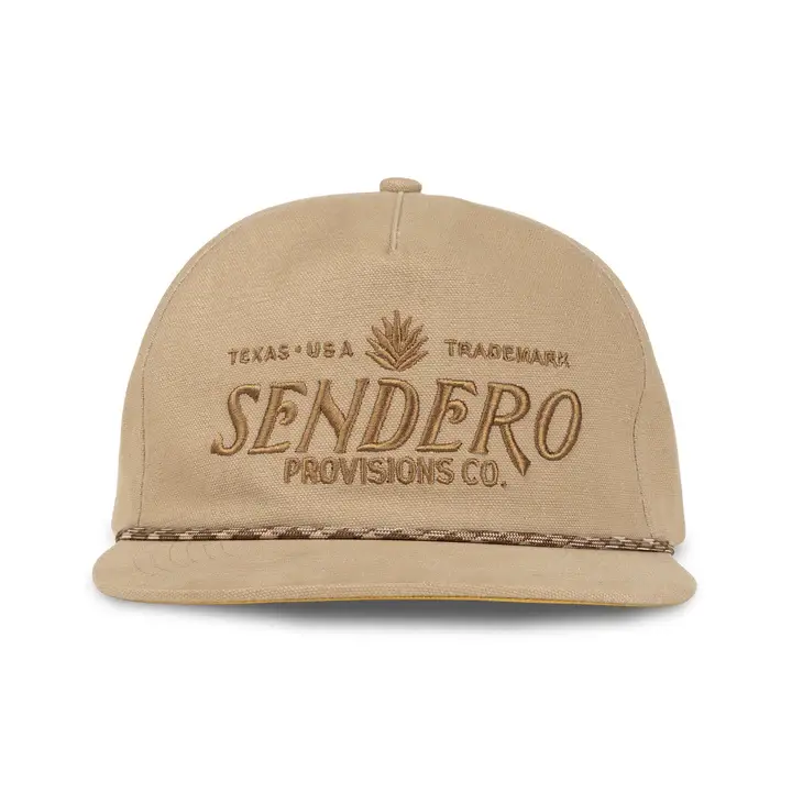 Sendero Provisions Company – Großhandel Flat Brim Cap – Unisex – Logo-Hut60