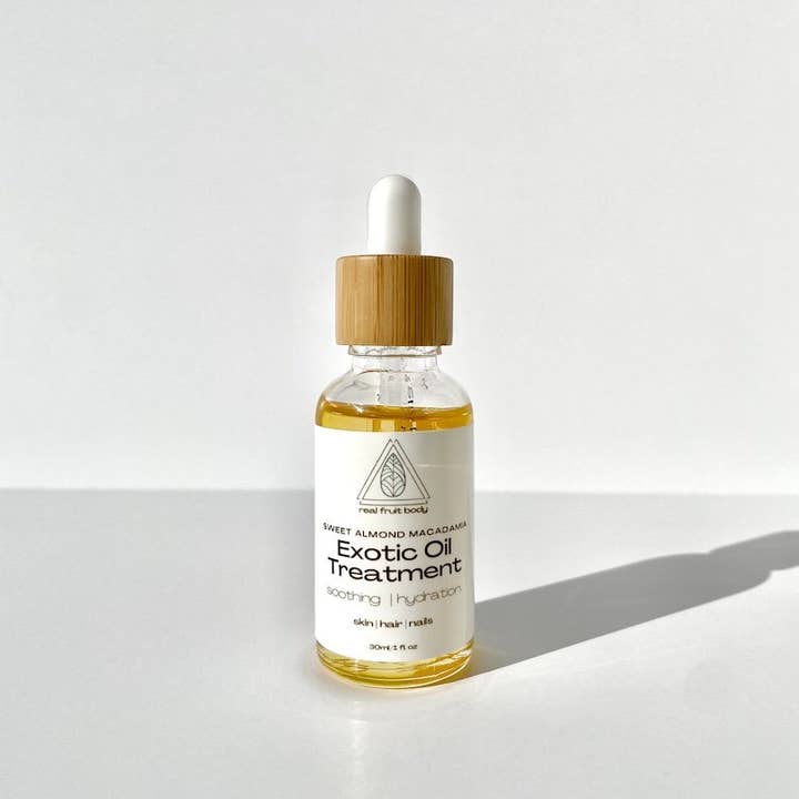 Real Fruit Body - Wholesale Bath/body oil - Sweet Almond Macadamia Exotic Oil Treatment0
