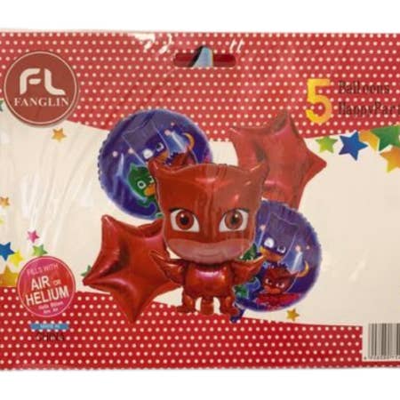 My Wholesale Warehouse - Wholesale Balloon - Large 5pc Happy Birthday Cartoons Character Balloons - 28 Options!24