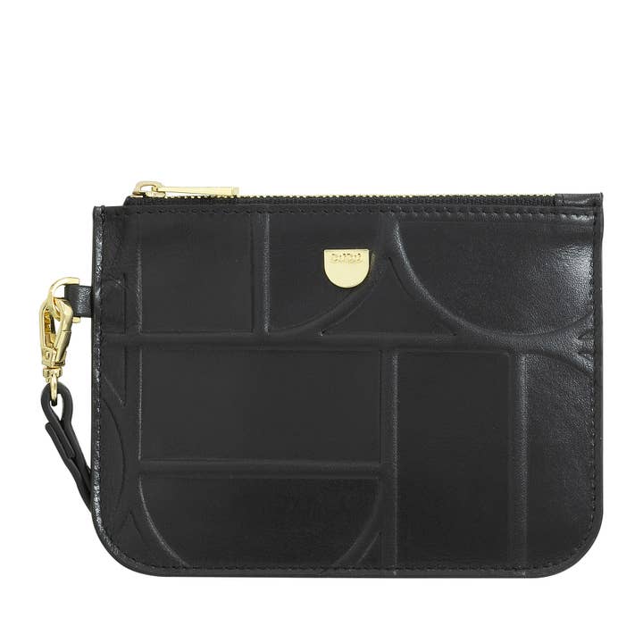 dudu - Vendita all'ingrosso Braccialetti - Dudu Piccola Pochette in Pelle da Polso Nero_nudo