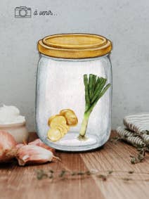 Parmentier cream soup for wholesale by Les bocaux de Maxime