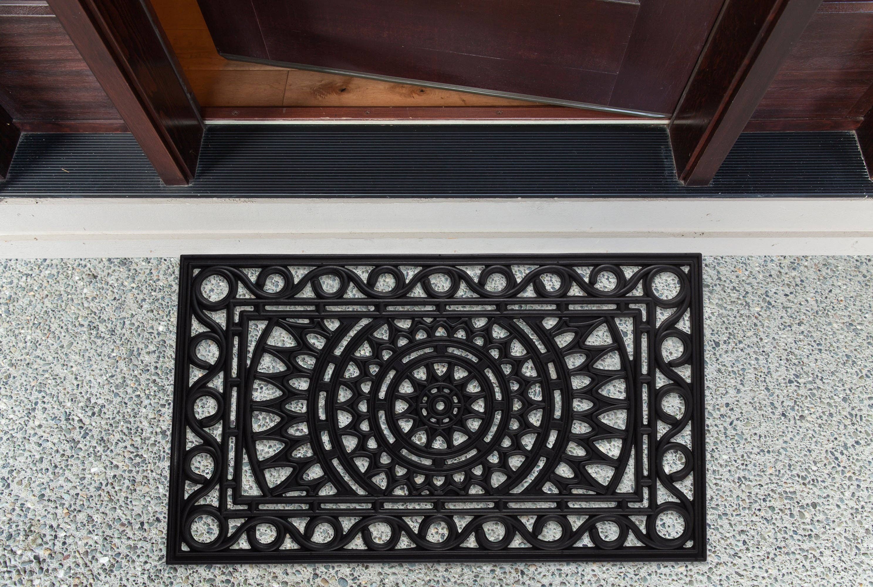 Welcome Home Unbeatable Deals - Wholesale Door Mat - Sun Scroll Rubber Doormat4