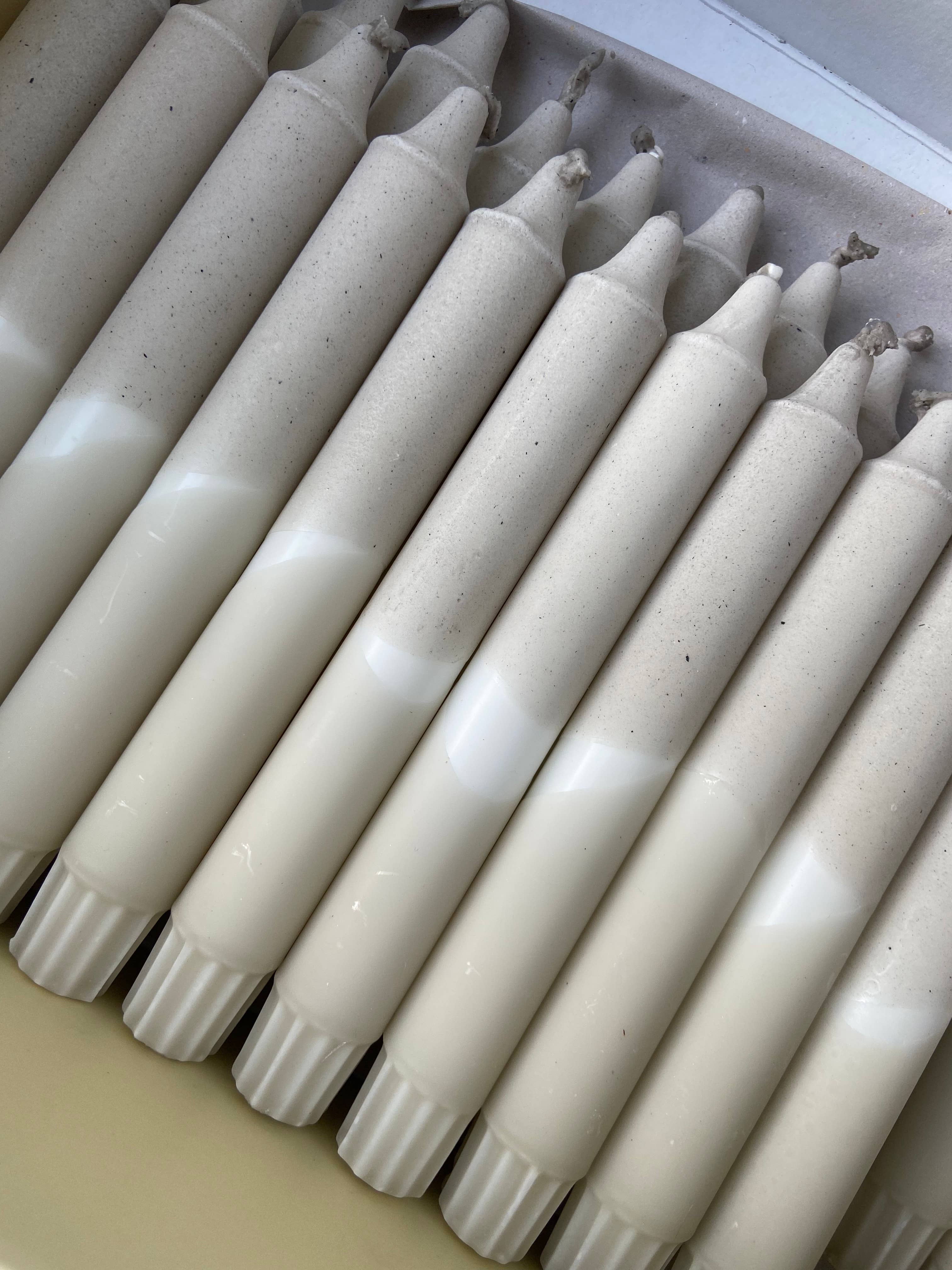 Miss Wildhorse - Wholesale Tapered Candle/Candlestick - Dip Dye Candle *Sand*5