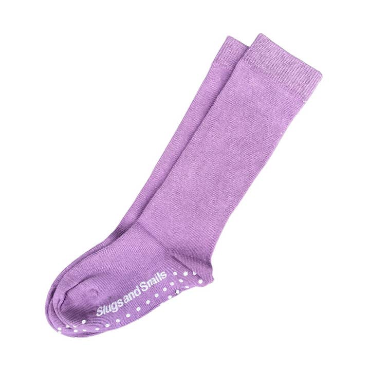 Chaussettes mi-mollet unies tons naturels - Plum Jam pour la vente par Slugs & Snails
