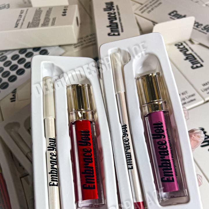 Deegoddesspalace LLC. – Großhandel Lippenstift-Sets – 50-teiliges Private Label-Lippenstift-Set (Premium-Qualität)