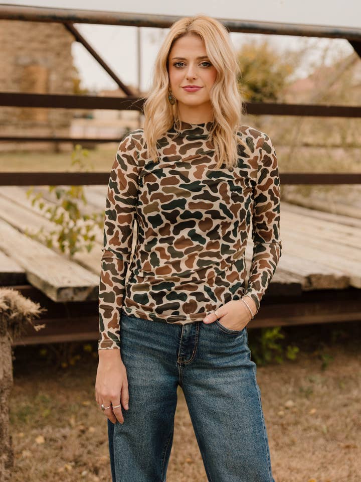 Sterling Kreek – wholesale Blouse – Women’s – You Can't See Me Mesh Top3