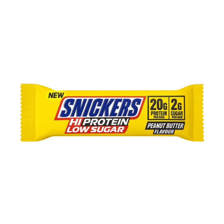 Barra Alta en Proteínas – Snickers Crema de Cacahuate BAJO AZÚCAR 12x57GR para venta al por mayor de CargoPirate