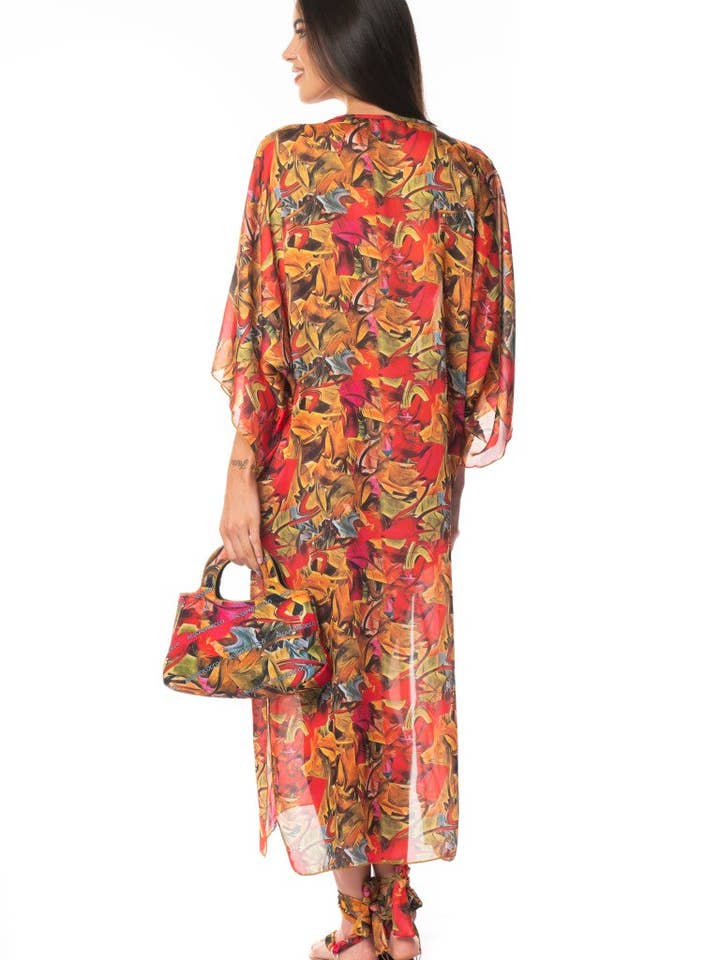 ACQUADICOCCO - Wholesale Kaftan - Women's - Long Caftan Latin Brazil1