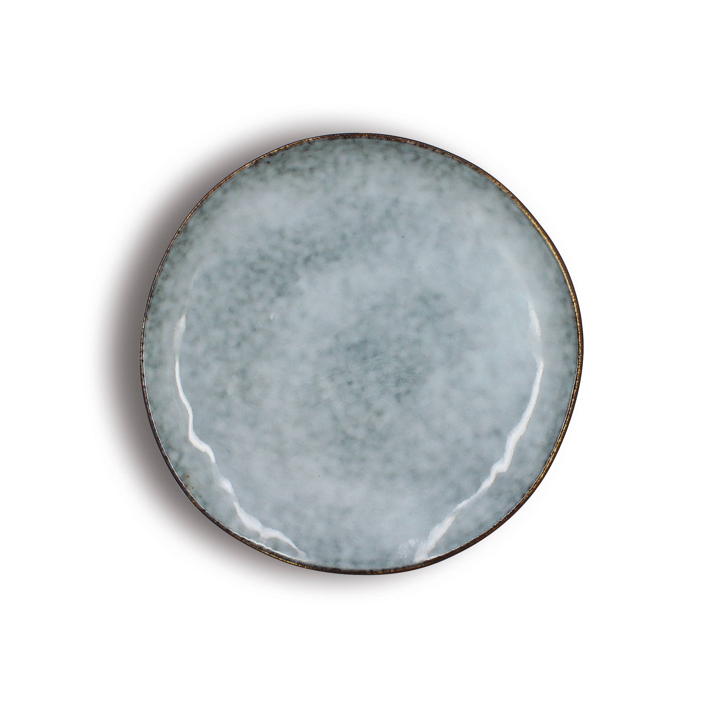 Ogo living – wholesale Tallrikar – Aronal desserttallrik 20,5 cm i blå stengods0