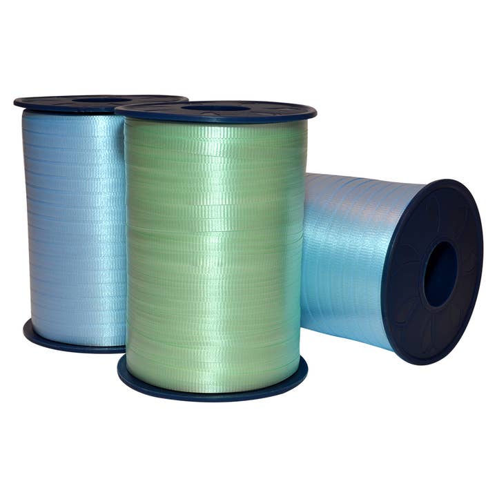 #253 3 pack - 3/16" Curling Ribbon Baby Boy for wholesale by Morex Ribbon