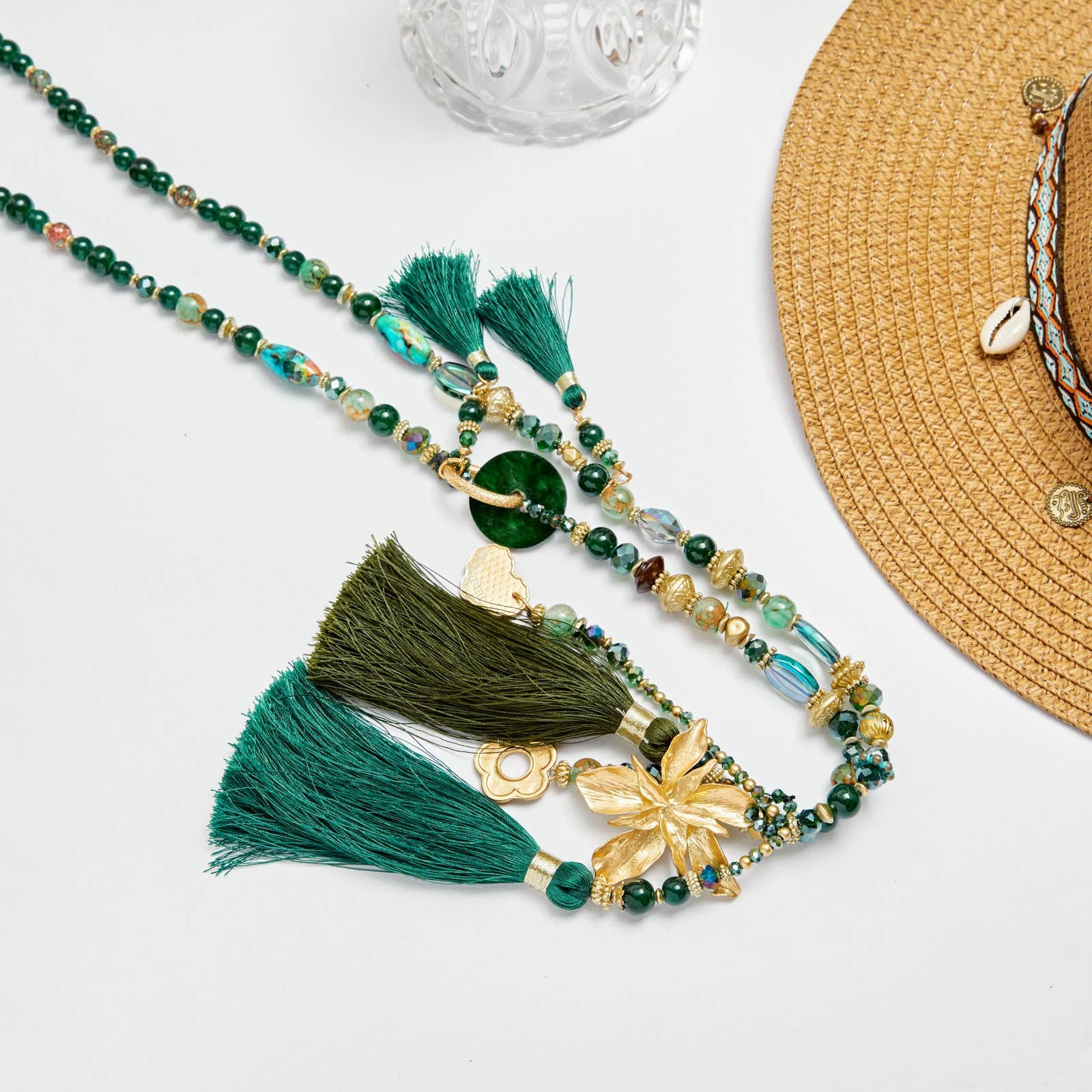 Lovelika – wholesale Y-neck/lariat necklace – Resin long necklace - Chloe9