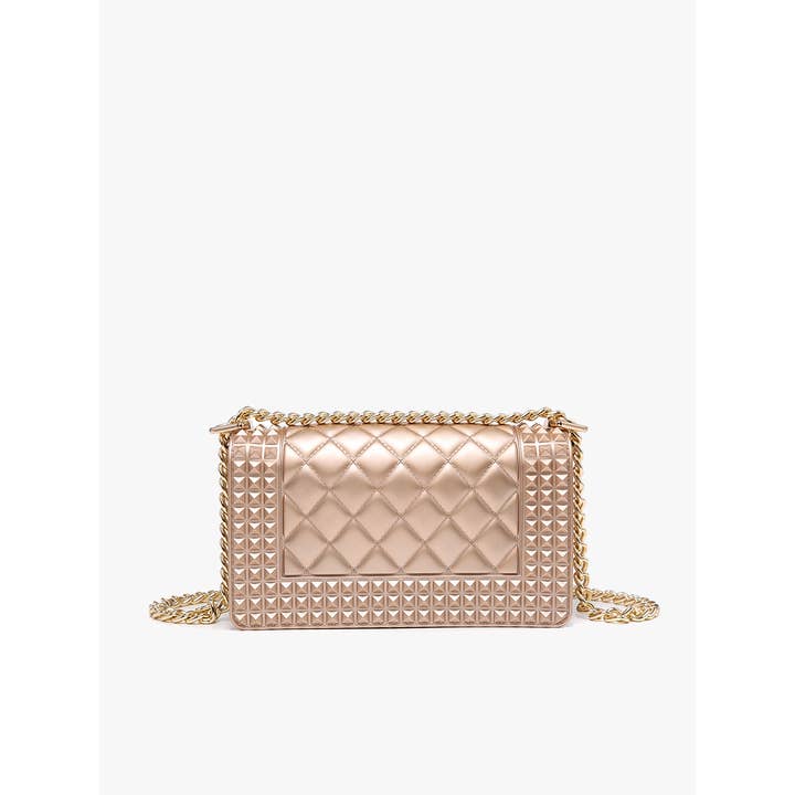 JNC RT (Jen & Co. Outlet) - Wholesale Crossbody Bag - Women's - PP2021 Donna Studded Chain Crossbody5