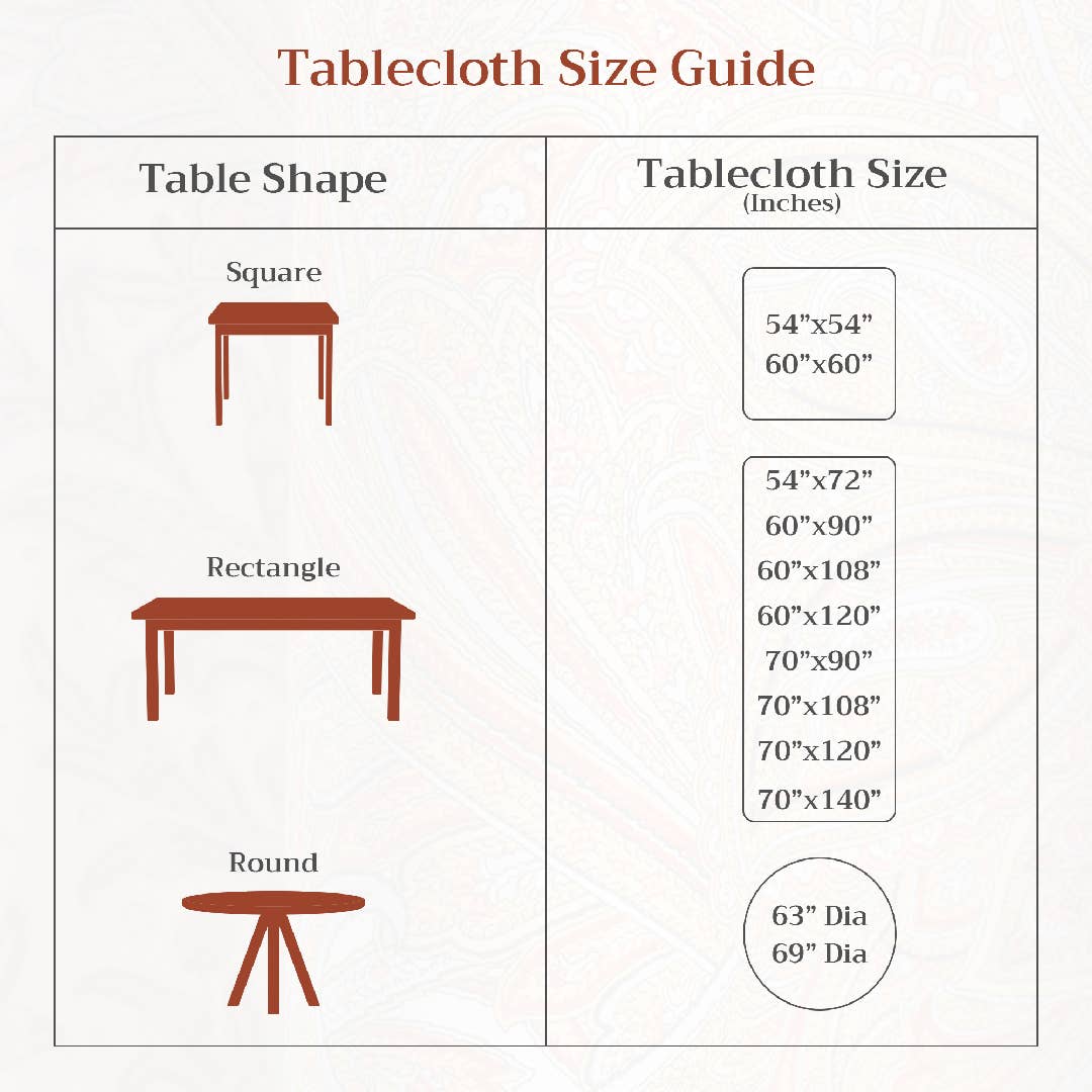 Maison d'Hermine - Design in Every Thread - Wholesale Tablecloth - Tablecloths 100% Cotton - 3 Shapes - Jardin Du Roy3