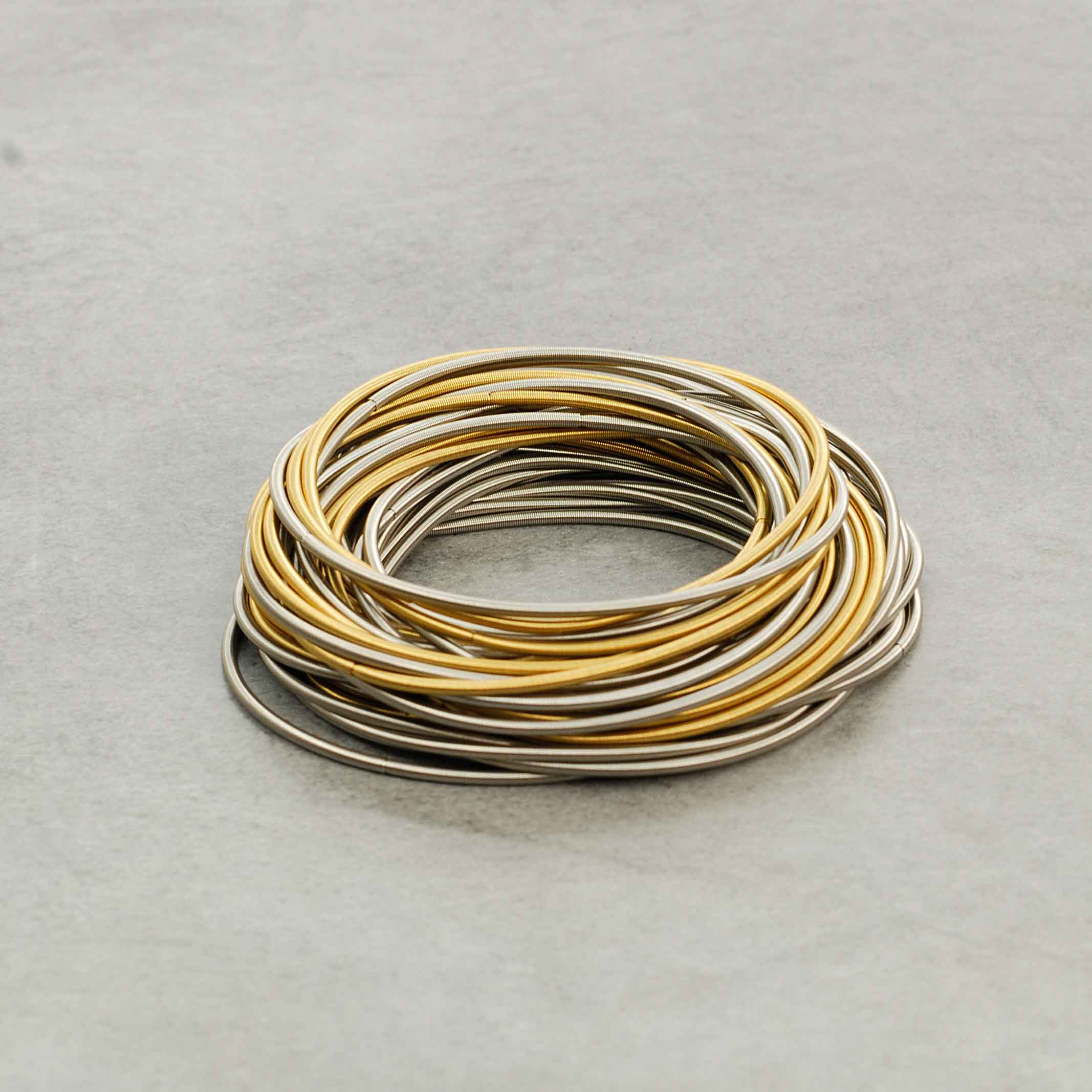 Merveilles du Monde - Wholesale Jewelry Set - Stainless steel spring bracelet set2