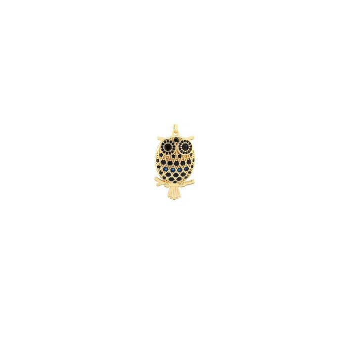 Wise One Owl Charm for wholesale by Deep South Originals Inc.