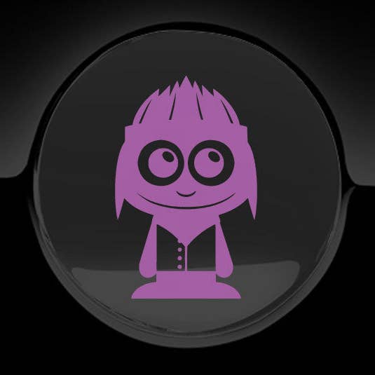 Adorable Chief Fuel Cap Car Sticker for wholesale by WinsterCreations™