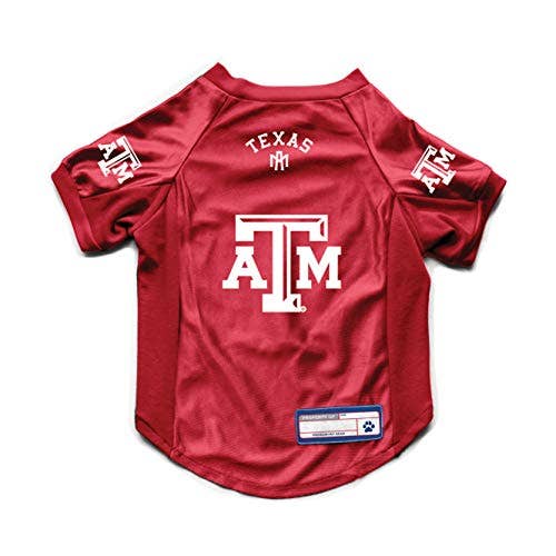 NCAA Texas A&M Aggies Pet Stretch Jersey for wholesale by Little Earth Productions