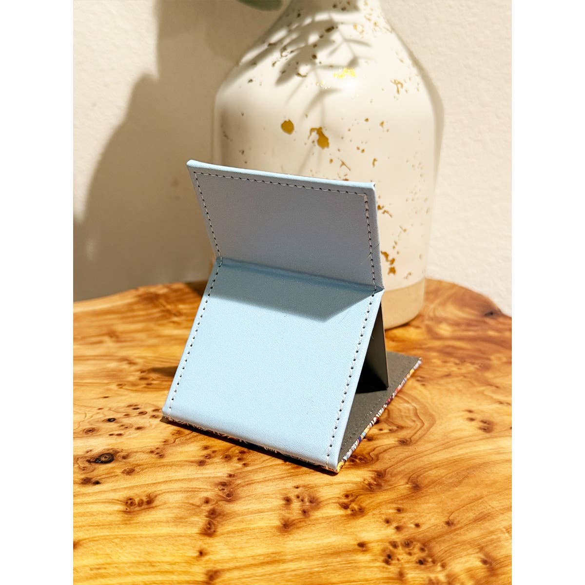 MIX COLOR Mandala Print Circle Cosmetic Mirror for wholesale on Faire4