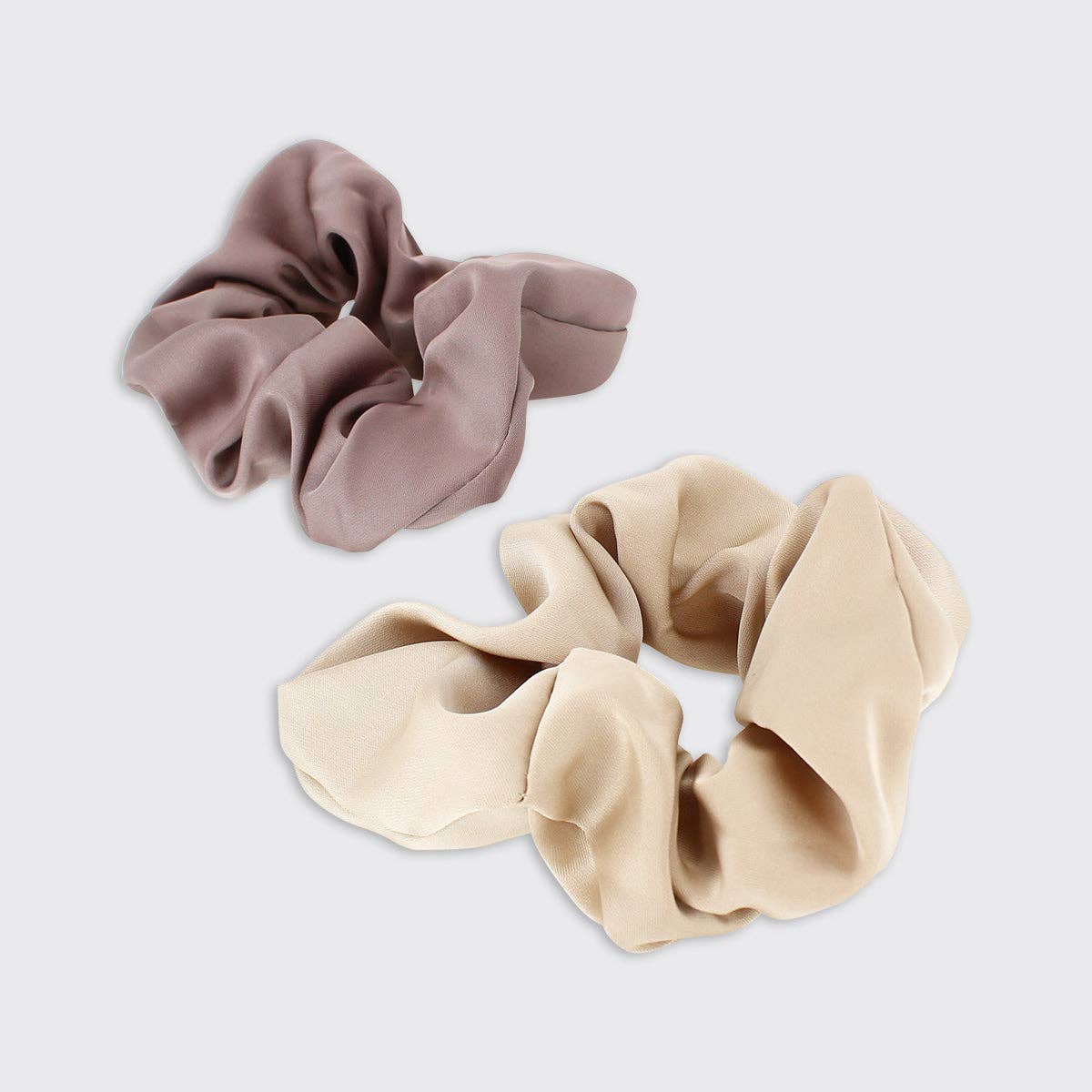 Forever England / Millie Mae – wholesale Scrunchie - Women’s – Set of 2 Satin Scrunchies1
