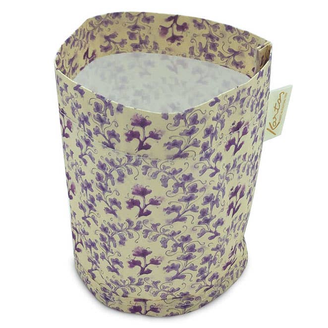 Caixa organizadora 'Violet' em papel lavável por atacado de Kartos