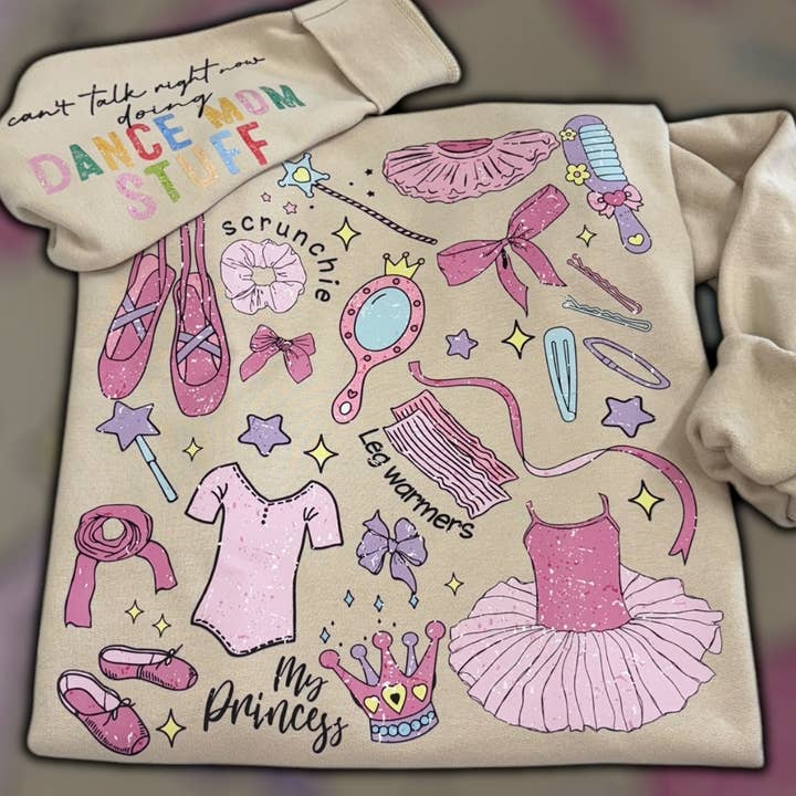 Sweatshirt "Affaires de Maman de Danse" pour la vente par The Lyrical Spirit, LLC