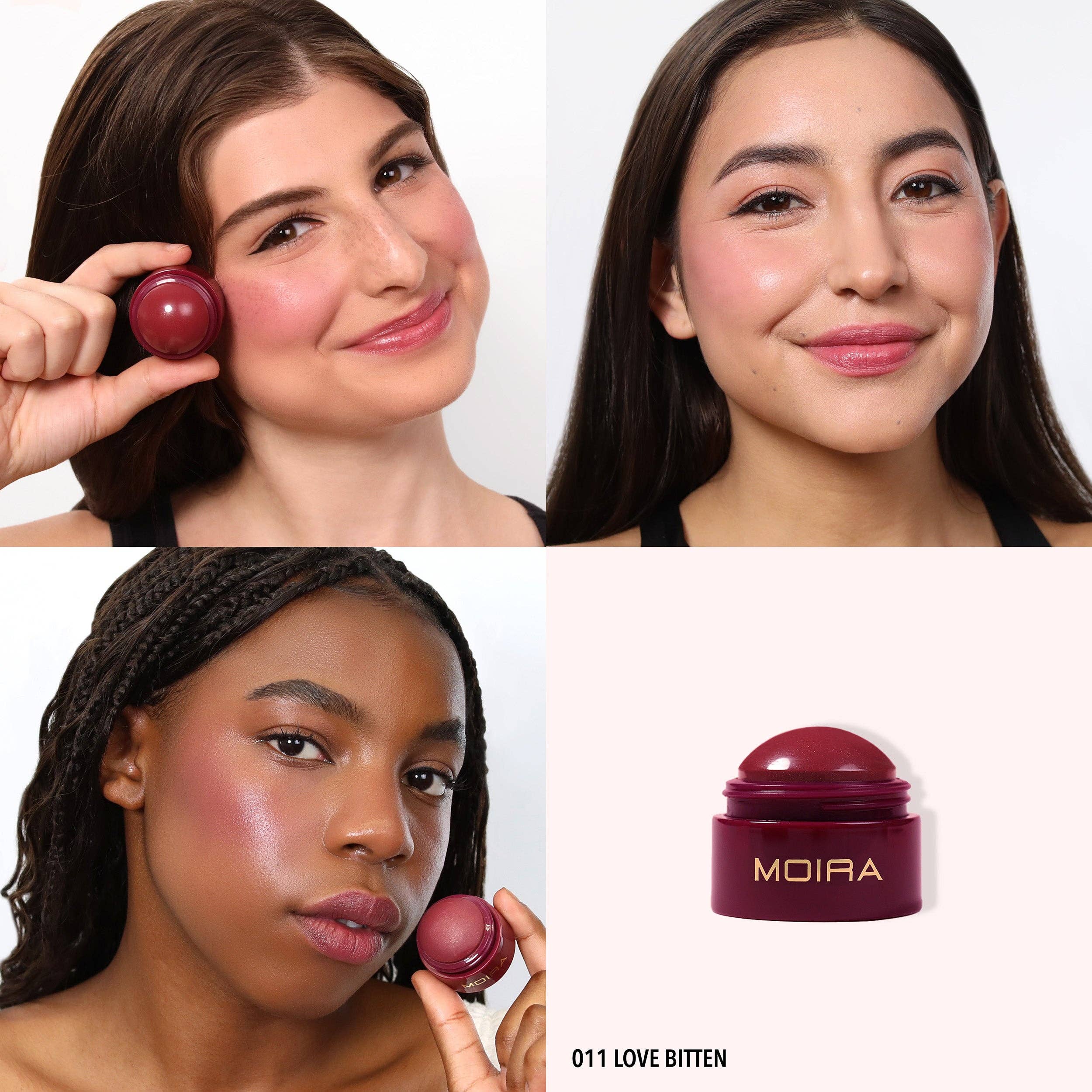 Moira Cosmetics - Wholesale Blush - Soft Blush Balm (011, Love Bitten)1
