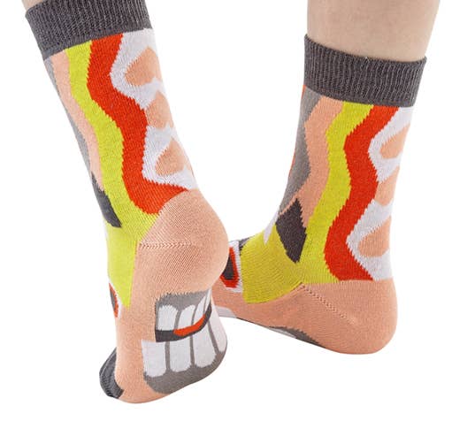 WALKYTALKIES - Wholesale Speelgoedset - Kinderen - Medieval Time thema pakket met 48 paar WALKYTALKIES sokken en gratis kartonnen toonbankdisplay17