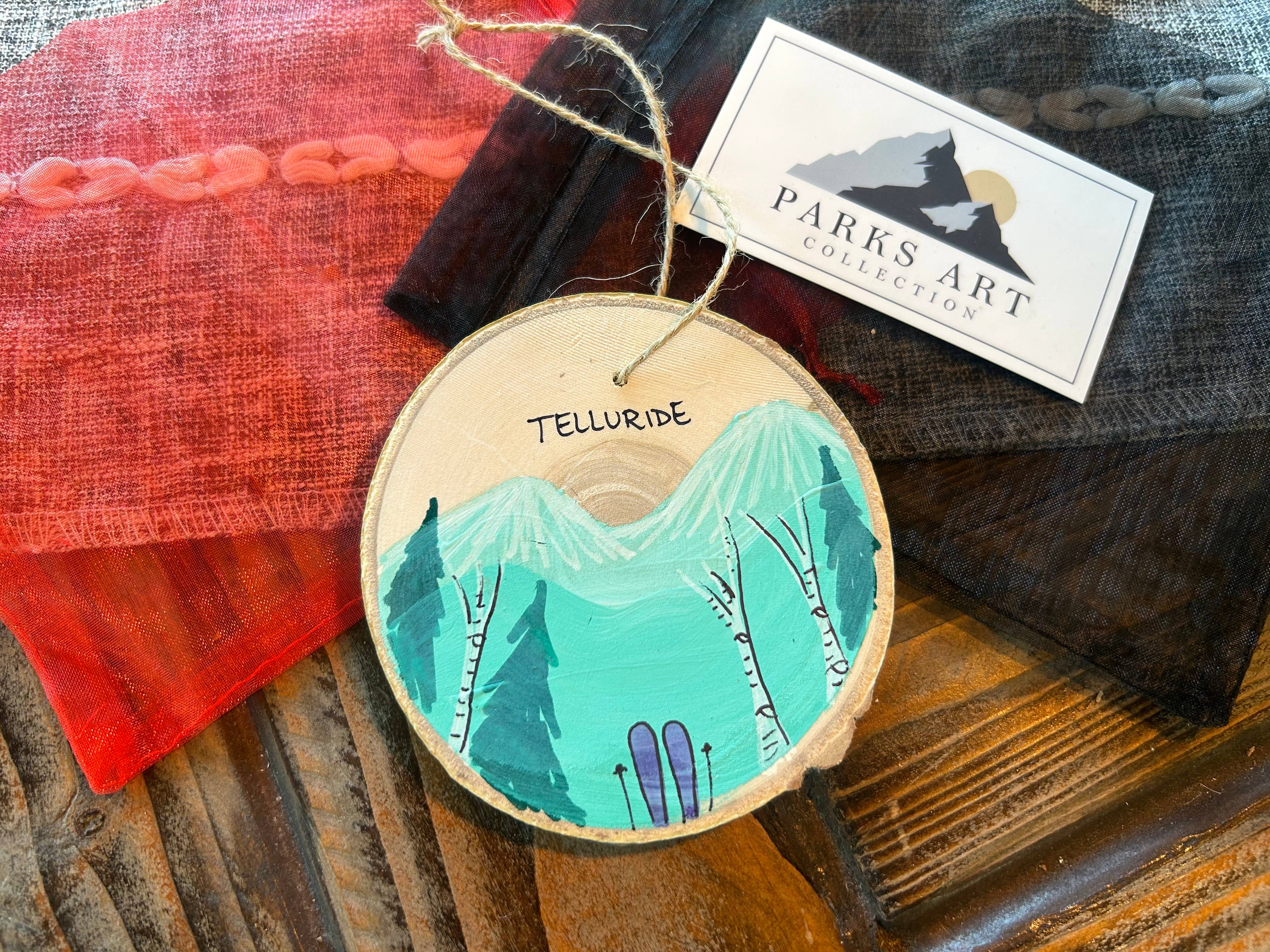 Parks Art Collection - Wholesale Ornament - Hand Painted Ski Resort Ornaments, Any Ski Resort, Variety3