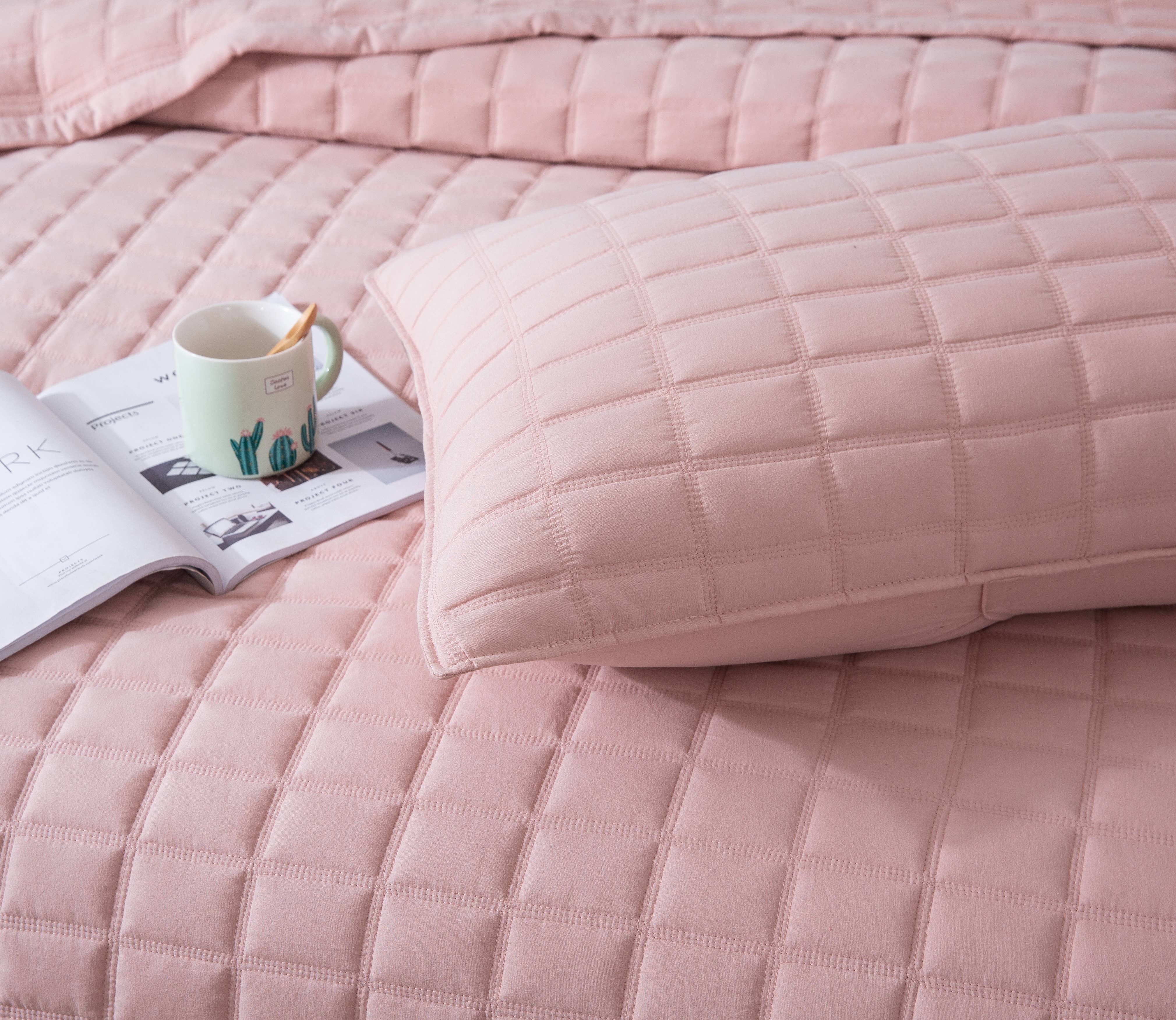 Kasentex - Wholesale Bedding Set - Reversible Quilt Set Pre-Washed Microfiber Super Soft10