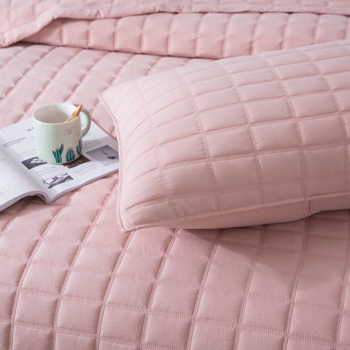 Kasentex - Wholesale Bedding Set - Reversible Quilt Set Pre-Washed Microfiber Super Soft10