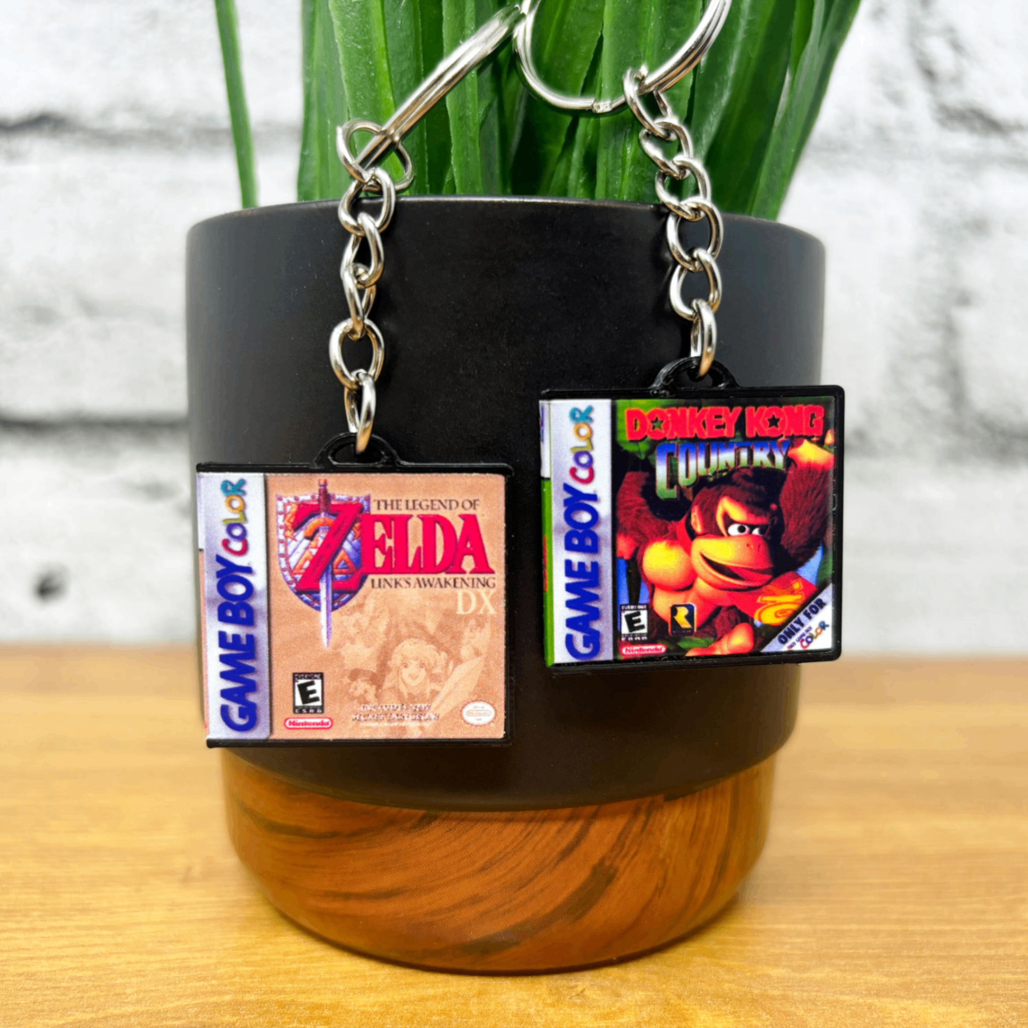 BitsyLabs - Wholesale Keychain - Unisex - Gameboy Color Game Case Keychains2