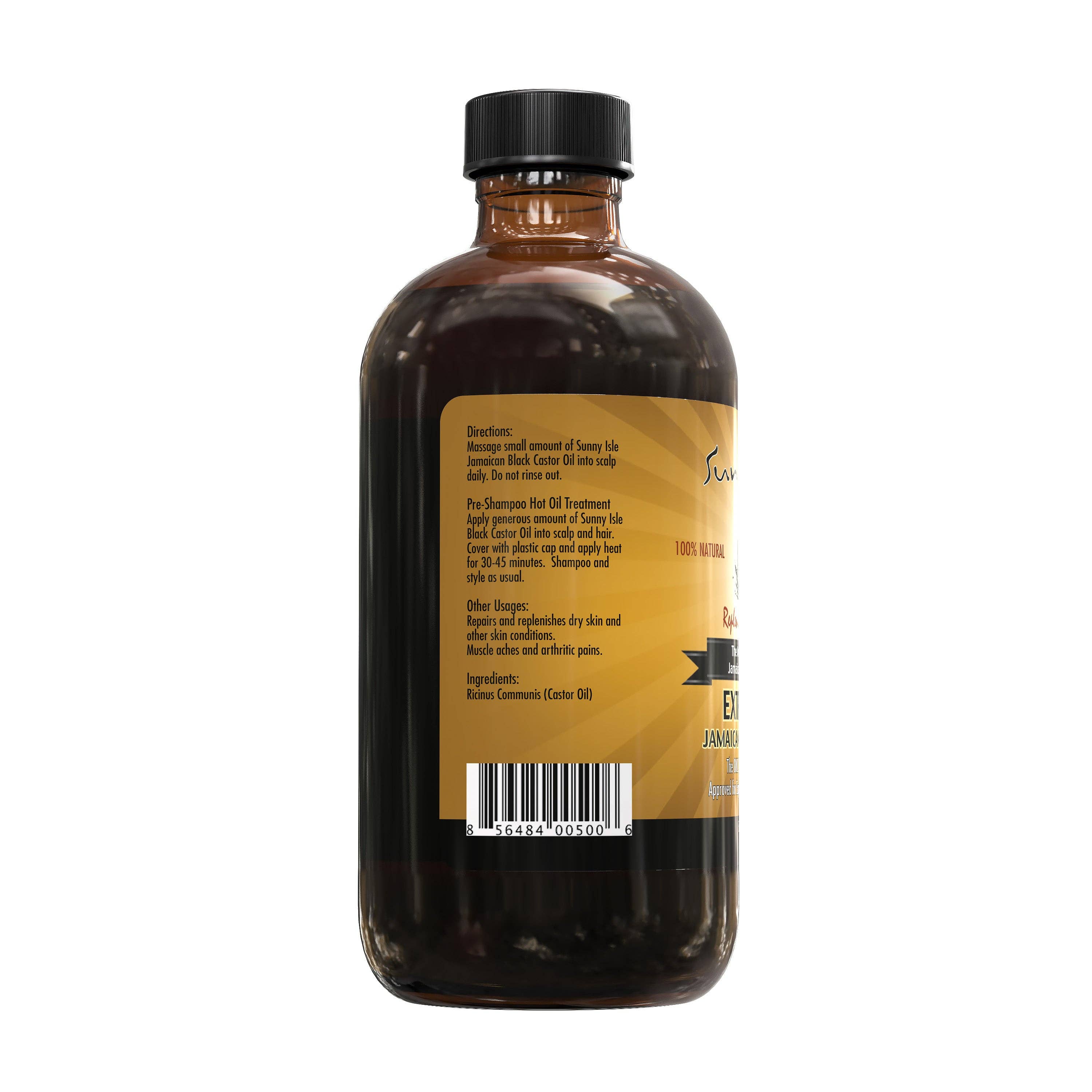 Sunny Isle - Wholesale Hair Oil - Sunny Isle Extra Dark Jamaican Black Castor Oil - 4oz1