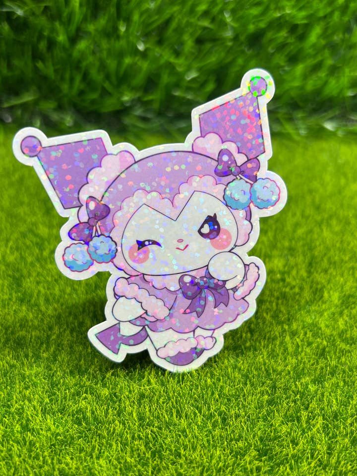 Sanrio Snow Sticker Kuromi for wholesale by Mothers Of Orion