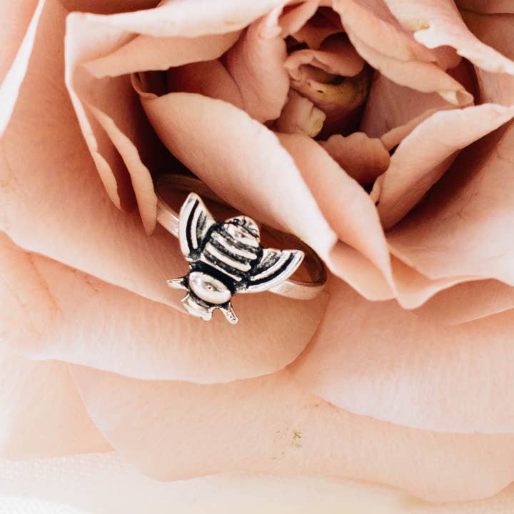 Ten Thousand Villages - Wholesale Band/Stacked Ring - *Bumblebee Ring
