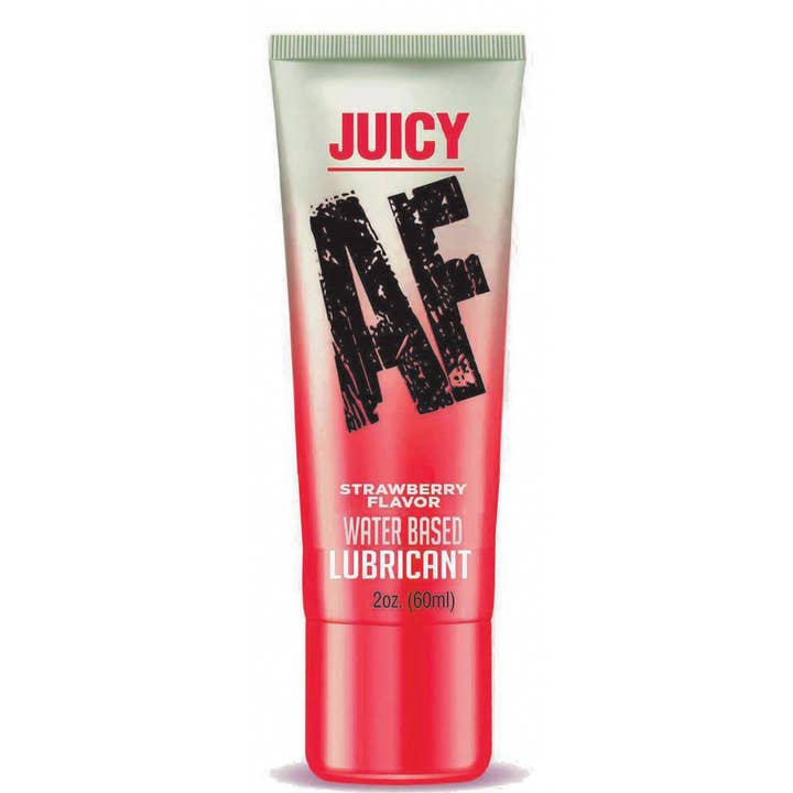 Little Genie Productions - Vente Lubrifiants - Lubrifiant Juicy AF - Fraise 2oz0