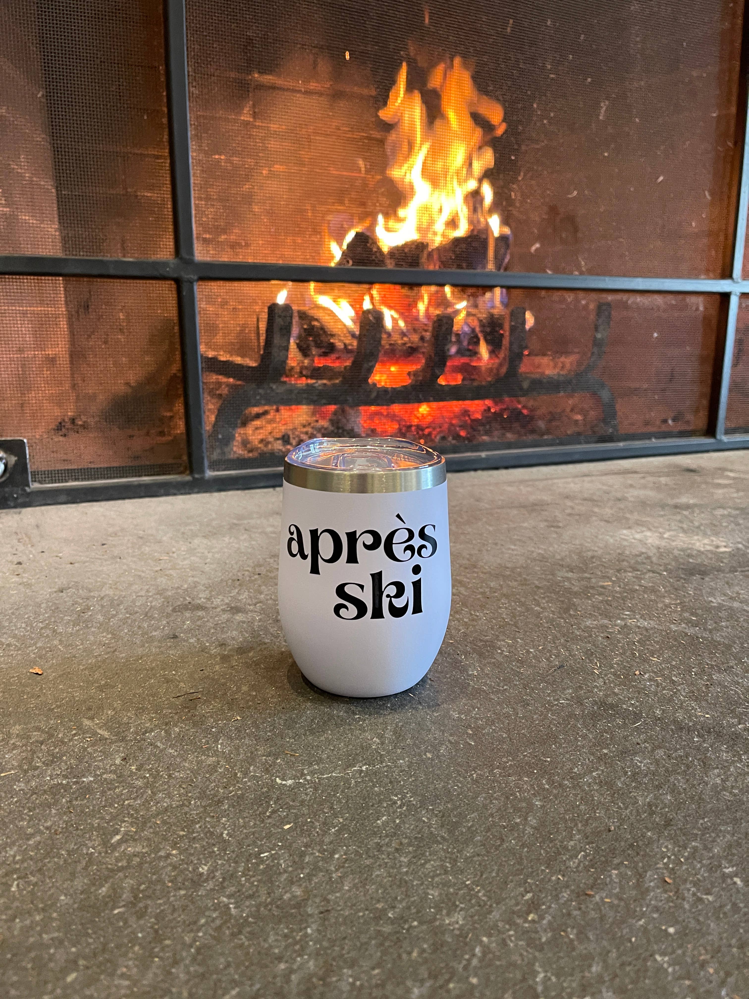 Everything Labeled | Coastal & Custom Drinkware - Wholesale Insulated Mug/Tumbler - Apres Ski 20 oz Stainless Steel Tumbler – Winter Drinkware3