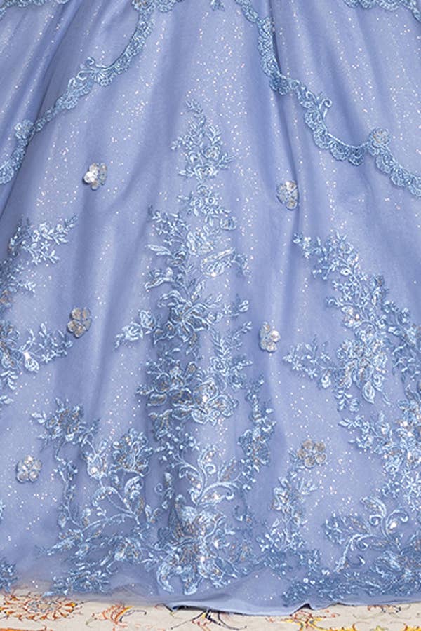 Babyfox Apparel - Wholesale Gown - Women's - Off the Shoulder Embellished Quinceanera Ball Gown7