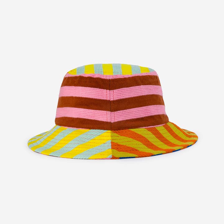 VERLOOP | knits - Wholesale Bucket Hat - Women's - Super Stripe Bucket Hat