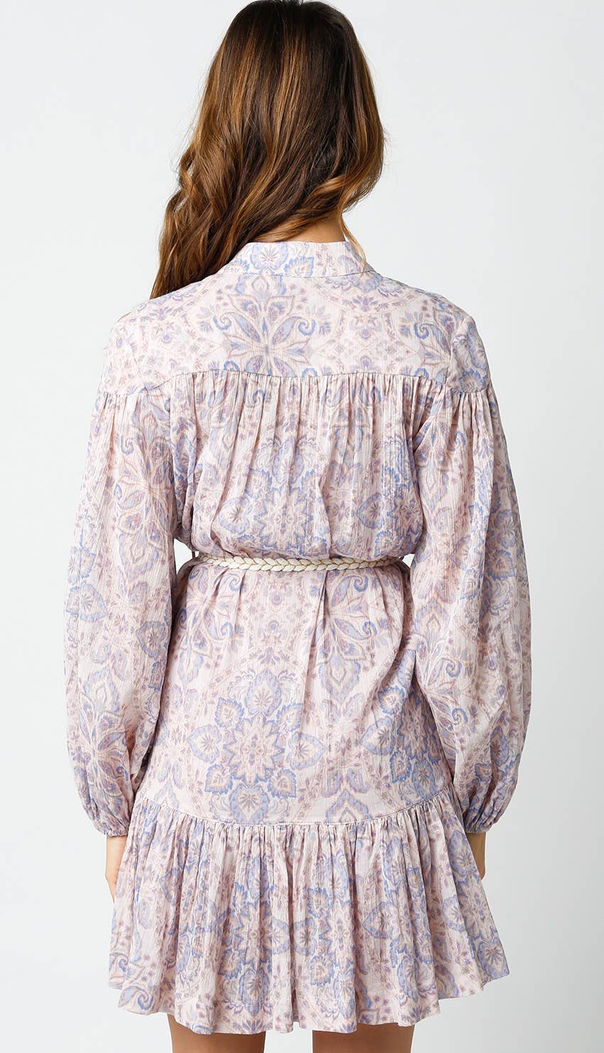 Blush Lt Blue Karlie Dress for wholesale on Faire2