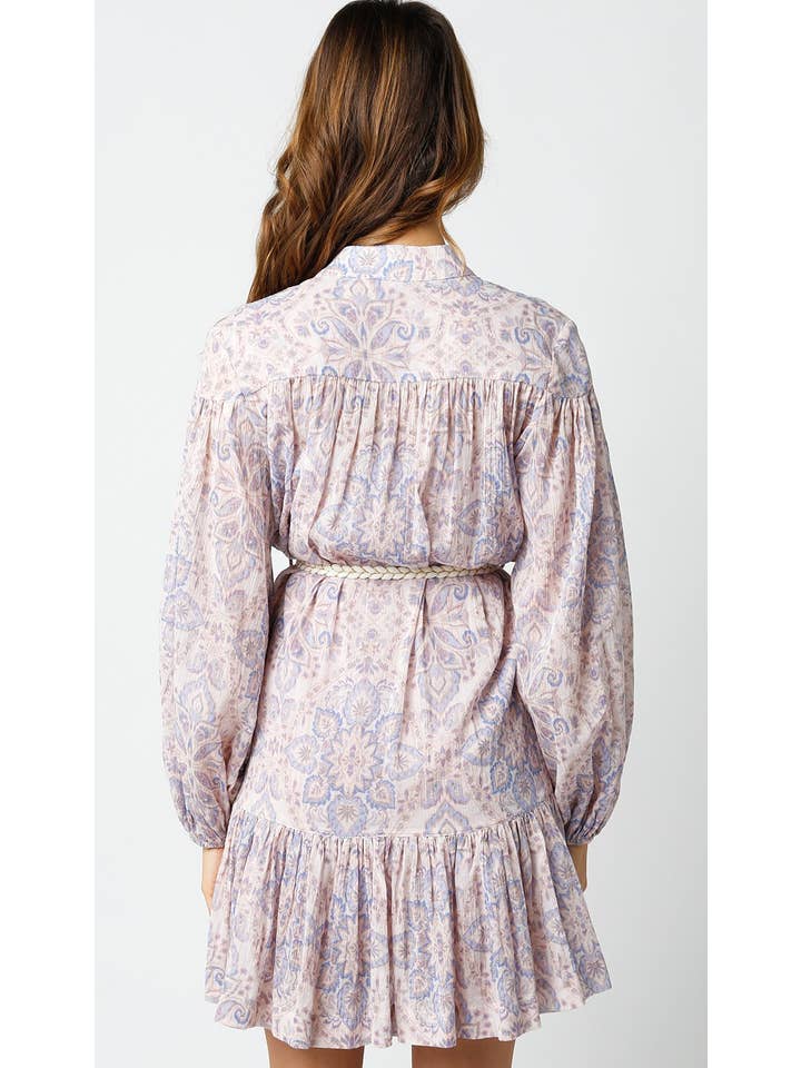 Blush Lt Blue Karlie Dress for wholesale on Faire2