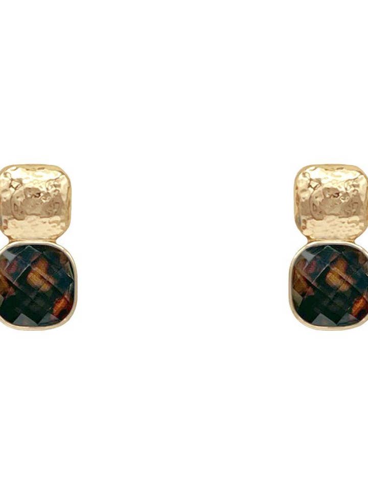 TORTOISE PATTERN EARRING for wholesale by anbfashion