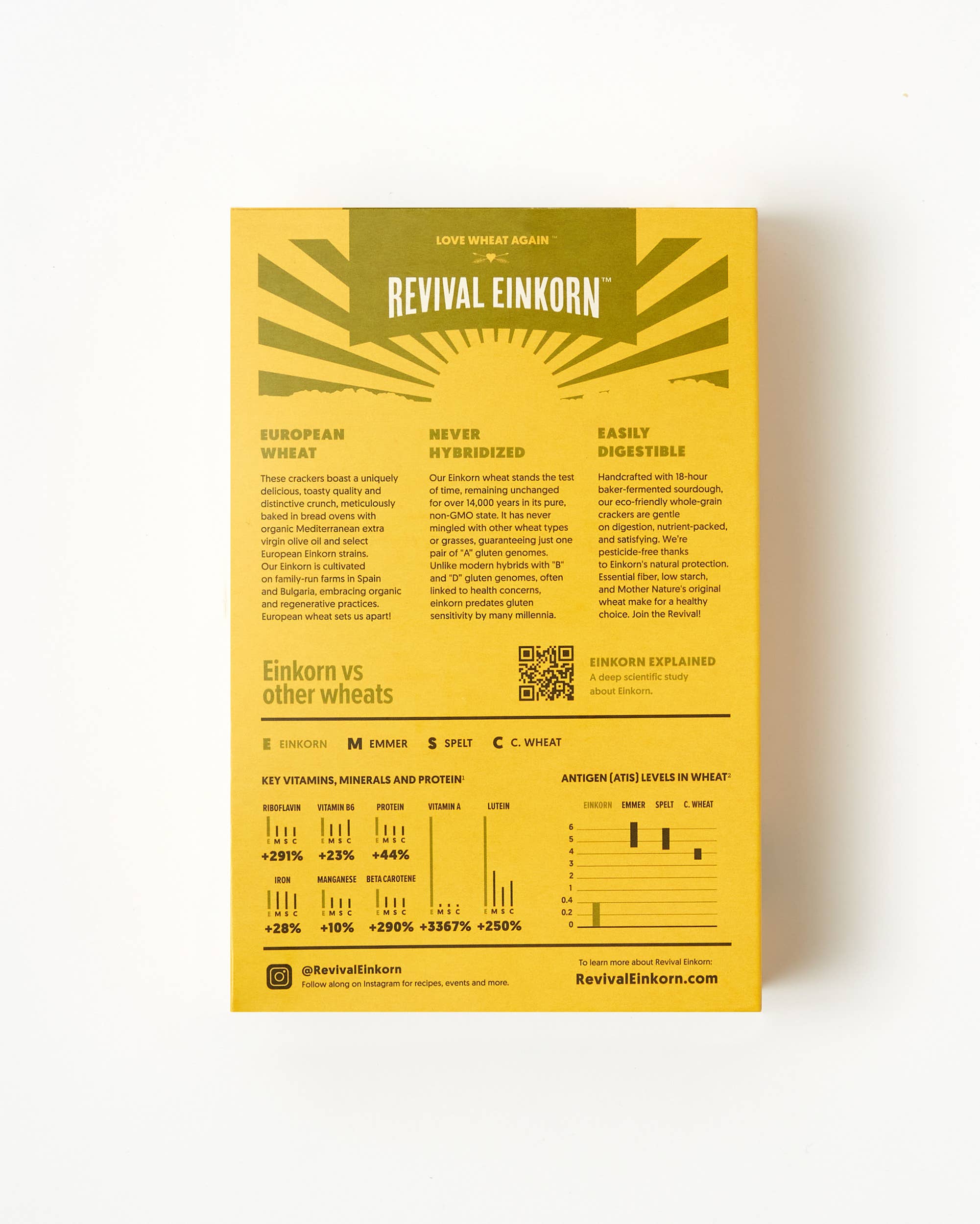 Revival Einkorn - Wholesale Crackers - Artisan’s Daily Crackers4