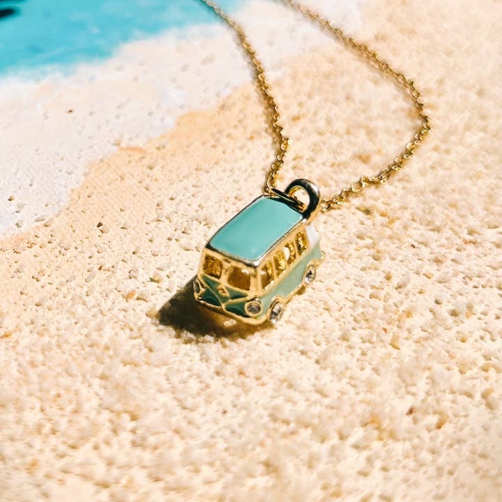 Turistadlv - Wholesale Pendant/Charm Necklace - Van life necklace, van life, camper, van, traveler