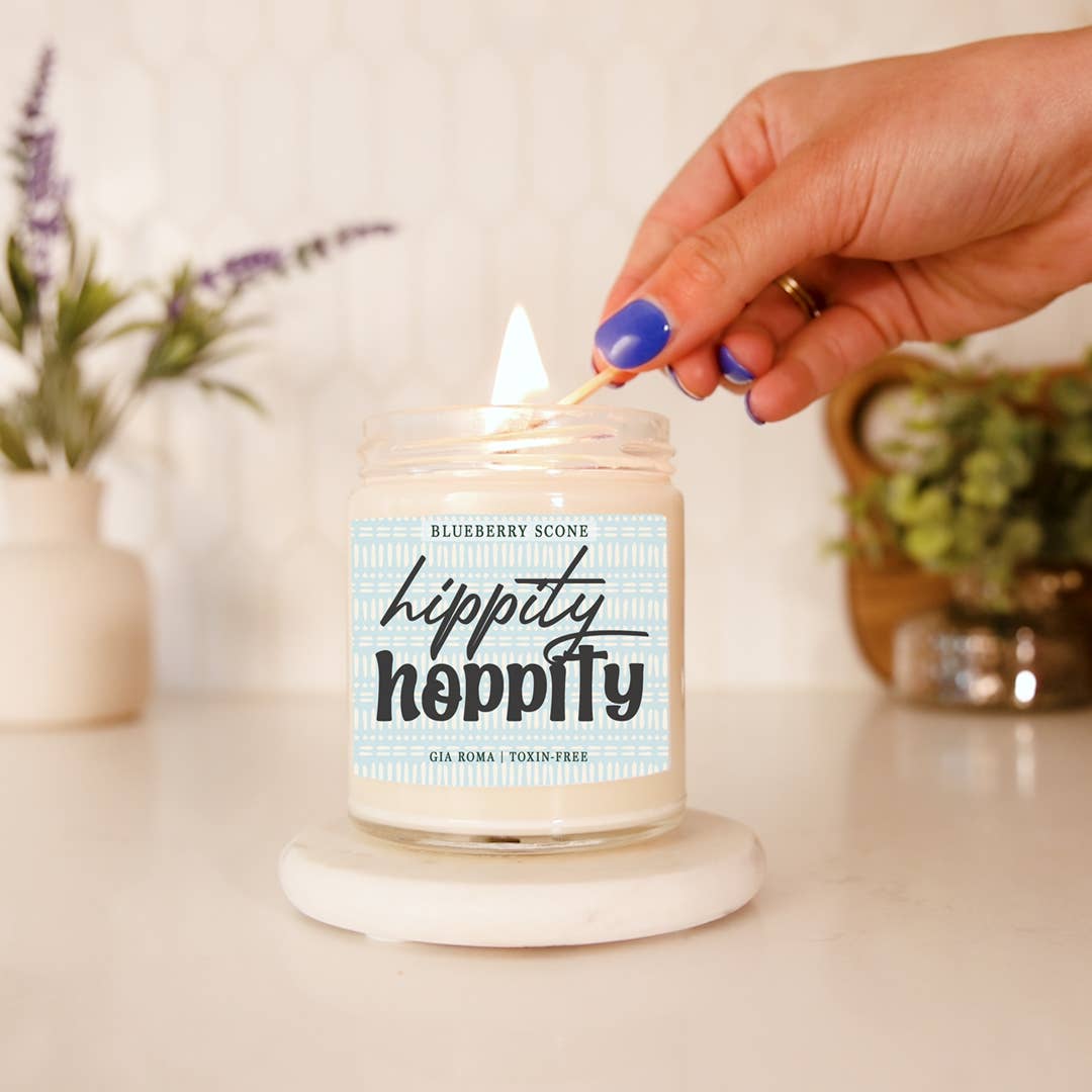 Gia Roma - Vendita all'ingrosso Candela in vasetto - Candele pasquali retrò con graziosi barattoli profumati alla soia primaverile38