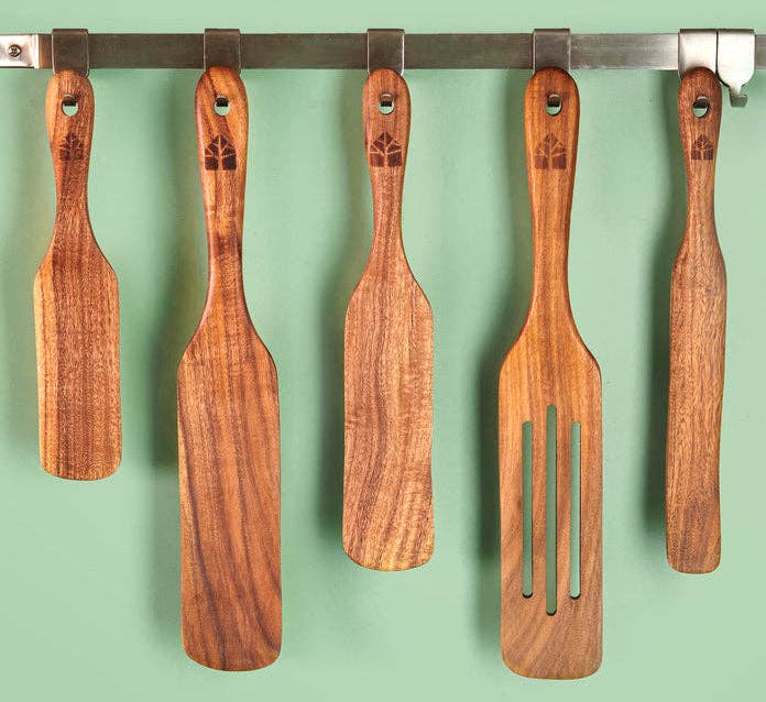 Woodenhouse - Wholesale Spatula/Turner - Wooden Spurtle Set of 55