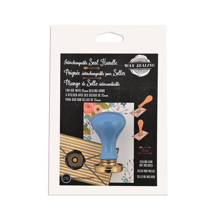 Manuscript – wholesale Rubber/decorative stamp – Decorative Sealing 25mm Large Seal Handle - No Coin