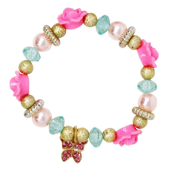 Bracelet en forme de papillon | Lot de 6 pour la vente par Pink Poppy USA