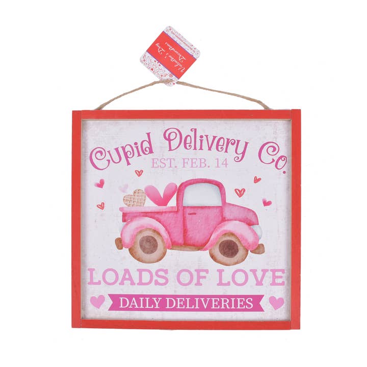 Cartello Carico d'Amore di San Valentino per la vendita all'ingrosso da parte di Country Silk