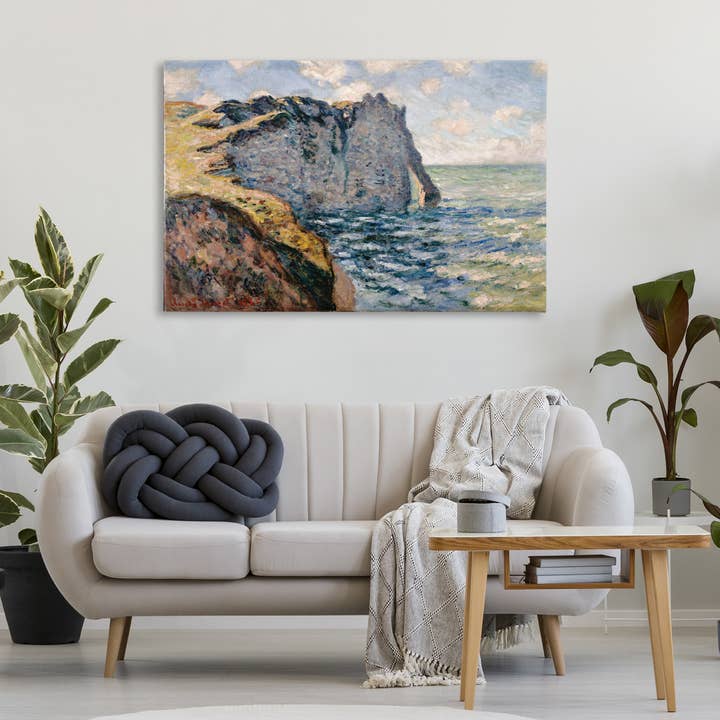 Stupell Industries - Wholesale Wall Decor - Kids & Baby - Classic Monet Cliff Of Aval Canvas Art9